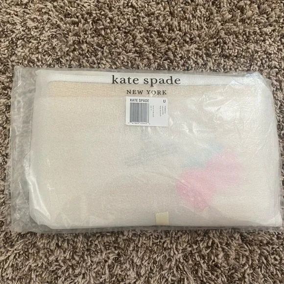 NWT ♠️ Kate Spade ♠️ Picnic In The Park Large Zip Pouch - Picture 5 of 6